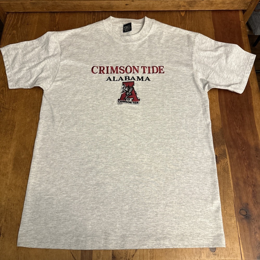 Alabama Crimson Tide Front Row By Salem Sportswear Size Large Gray